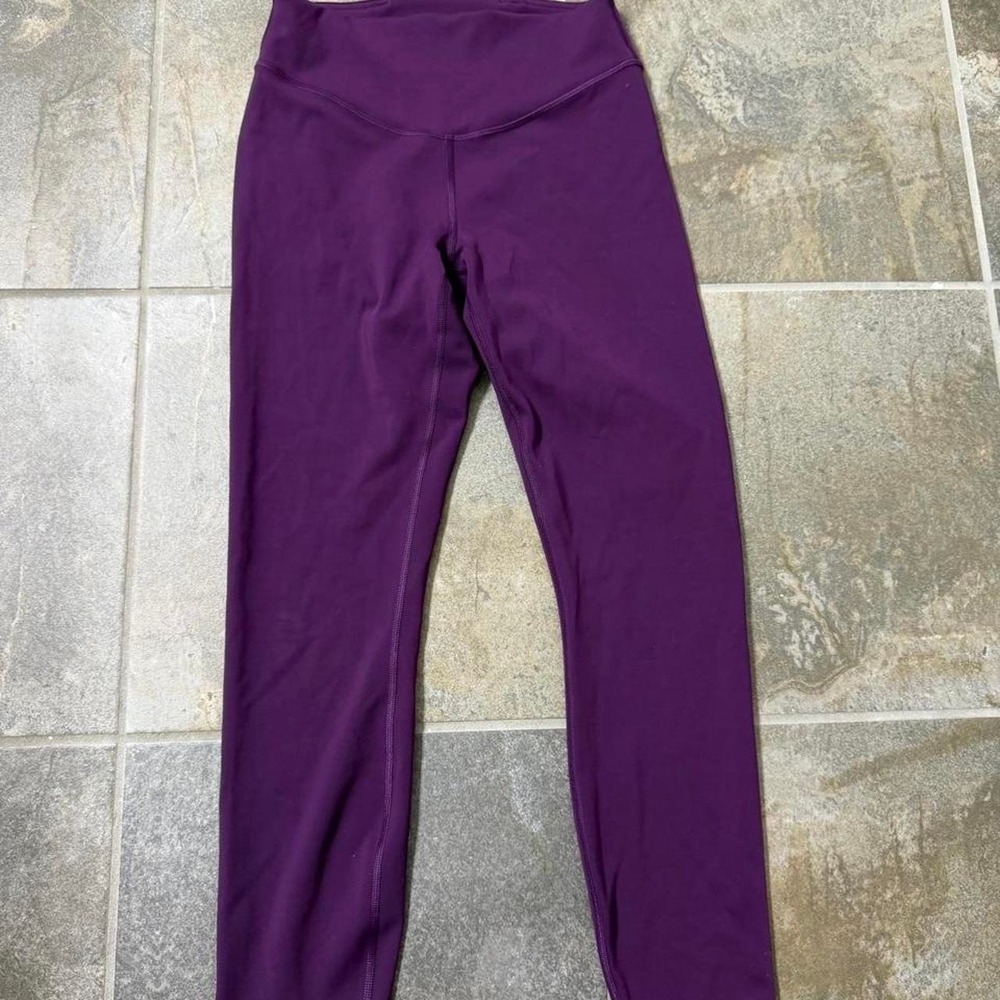 Lululemon Peloton Wunder Under SmoothCover High-Rise Tight 25 Dramatic Magenta 6